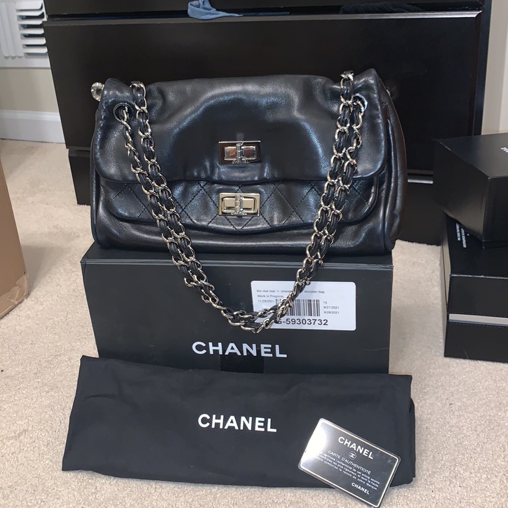 2005 Karl Lagerfeld limited edition lambskin chanel reissue